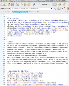 XML file in oXygen